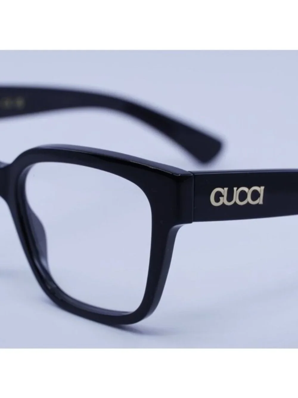 Gucci GG1791O 005 Eyeglasses Shiny Black 53mm Cat Eye Frame